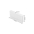 Pikkukuva 4 / 5: Harvinaiset maametallimagneetit, Super suorakulmaiset neodyymimagneetit, jääkaappi, DIY, keittiö, rakennuskellari - 20x10x2 mm (40 kpl)