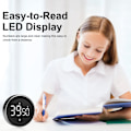 Miniatyrbillede 2 af 5: Digital køkkentimer - Magnetisk nedtællingstimer til børn, stort LED-display, justerbar lydstyrke og lysstyrke til madlavning til børns klasseværelse