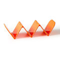 Miniatyrbillede 1 af 5: Taco Holder Stativer, Stor Taco Bakke Plader Holder Op Til 3 Eller 2 Tacos Hver, Opvaskemaskine Mikrobølgeovn Sikker Orange