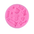 Miniatyrbillede 4 af 5: Sød baby silikone fondant kageform køkken bageform kage dekoration forme modelleringsværktøjer, gummy sukker chokolade slik cupcake form