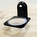 Miniatyrbillede 5 af 5: Foder skål krybdyr feeder, dobbelt krybdyr foderskåle plast sugekop feeder, til krybdyr, insekter, edderkopper, gekkoer, vivarier 2PCS