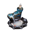 Miniatyrbillede 1 af 3: Lille lotus røgelse brænder ornamenter keramik røgelse indsats røgelse brænder hjem håndværk ornamenter