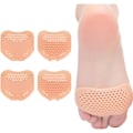 Miniatyrbillede 1 af 4: 4 stk. metatarsal puder fleksibel silikone gel, plantar puder før fod høje hæle, arbejdssko, til kvinder og mænds fodpuder i fleksibel silikone