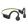 Miniatyrbillede 3 af 4: Bone Detection Vandtætte Bluetooth 5.0 In-Ear Hovedtelefoner (Sort Grøn)