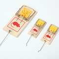 Miniatyrbillede 5 af 5: Batch af 2 musefælder Type swatter Lille træ