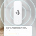 Miniatyrbillede 3 af 5: ZigBee Intelligent Vibrations- og Faldsensor Bevægelse i realtid Vibrationsalarmsensor Tuya App Fjernbetjening, lavt batteri, offline genkaldelsesfunktion