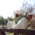 Miniatyrbilde 3 av 3: Kvinnelig rotkropp vase, menneskelige kvinnelige blomsterpotter med dreneringshull, mod design boho form aksentstykker
