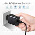 Miniatyrbild 2 av 4: Plug-45W Europa Supersnabb Laddare Europa Resepluggadapter För EU Internationell Strömadapter USB C Väggladdare