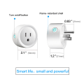 Miniatyrbild 2 av 4: Smart Plug - Smart Life Wi-Fi-uttag, smart uttag med fjärrkontroll och timerfunktion 20A laddningsstatistik