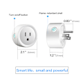 Miniatyrbillede 2 af 4: Smart Plug - Smart Life Wi-Fi-stikkontakt, smart stikkontakt med fjernbetjening og timerfunktion 20A opladningsstatistik