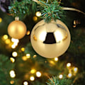 Miniatyrbild 3 av 5: Julgranskulor, julgransdekoration, julgranskulor, julgransdekoration, röd julgransdekoration, röda julgranskulor, C