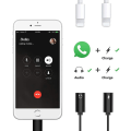 Miniatyrbild 4 av 5: iPhone-hörlursadapter och splitter 2-pack iPhone-adapter till dubbla Lightning-portkabelomvandlare Kompatibel med iPhone 12/14/14 Plus/13/13 Pro/11