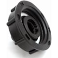 Miniatyrbild 4 av 5: IBC Tanklock, S60x6 IBC-koppling/nippelplugg, 1/2\" utloppsdiameter, 60mm inloppsdiameter för IBC Tonventil - Svart