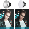 Miniatyrbilde 4 av 5: 18cm Standard Reflektor Soft Diffuser med 20/40/60 Graders Honeycomb Grid for Flash Studio Strobe Light Spot Mount Fotografisk Spotlight