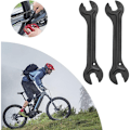 Miniatyrbillede 3 af 5: 2 stk. Cykel Navnøgle 13/14/15/16mm Konusnøgle Cykel Navnøgle Kulstofstål Cykel Konusnøgle til Cykel Nav