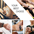 Miniatyrbillede 4 af 5: P22 P32 P36 Smartwatch Rem, 20mm Blød Silikone Udskiftningsrem Justerbar Sportsur Remme til Smart Watch