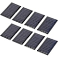 Pikkukuva 1 / 5: 8 kpl 30MA 5V Mini aurinkokennopaneelit DIY Aurinko epoksilevy Sähkölelut Materiaalit Aurinkosähkökennot