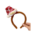 Miniatyrbild 1 av 5: Julhuvudband Julhatt Huvudband, Premium Kläder Julhuvudband för Vuxna och Barn Julhelgfest.