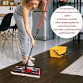 Miniatyrbilde 5 av 5: 1 stk. Kompatibel med Vileda UltraMax/UltraMax Erstatningshåndtak Flat Moppehode Moppeklut Tilbehør
