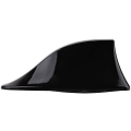 Miniatyrbilde 2 av 4: Shark Antenne Universal Shark Fin Antenne Bilantenne med AM FM Radio Signal Vanntett Base (Svart)