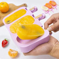 Miniatyrbillede 1 af 5: 2 stk. ispindeforme med 100 pinde, silikone ispindeforme, BPA-fri ispindeforme, håndlavede DIY ispindeforme, silikone ispindeforme til børn