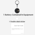 Miniatyrbilde 2 av 5: 1 stk Nøkkelobjektsøker Lommebøker Nøkkel finner Telefon finner Nøkkel finner Nøkkelbrikke finner og lydsporer for å finne nøkler - Uavhengig batterifag