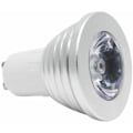 Miniatyrbild 2 av 5: 5x GU10 Färglampa 3W RGB LED 16 Färgskiftningar AC85-265V med infraröd fjärrkontroll