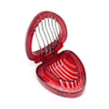 Miniatyrbillede 4 af 5: Jordbærslicer - Køkken Cutter Gadget - Køkkenredskab - Mini Slicer Cut - Rustfrit Stålblad
