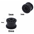 Miniatyrbillede 2 af 5: 4 stk. gearskiftekabel, bærbar plastiksamling, sort 4S6P7412AA til Fiesta Focus 500144831