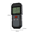 Miniatyrbillede 2 af 5: Bærbar Elektromagnetisk Strålingstester Bærbar LCD Digital Elektromagnetisk Strålingstester Magnetfelt Dosimeter Detektor med Lyd og Lys