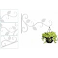 Miniatyrbillede 3 af 4: Planteophæng Krog 2 stk. Væghængte Planteophæng Kroge, Væghængt Planteholder, Smedejern Væghængt Blomsterkurv Krog til Ophængning af Planter/