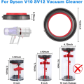 Miniatyrbilde 3 av 5: Pakning for Dyson V10 SV12 støvsuger, erstatningsfast tetningsring for Dyson V10 SV12, tilbehør for Dyson støvsuger