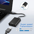 Miniatyrbillede 4 af 5: USB 3.0 til HDMI-adapter, USB 3.0/2.0 til HDMI-konverter 1080P Full