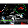 Miniatyrbild 2 av 4: Motorcykel Voltmeter DC 12V Digital Voltmeter Mätare LED Display Spänningsmätare för Motorcykel Bil Batterispänningsmonitor