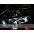 Miniatyrbilde 2 av 4: Motorsykkel Voltmeter DC 12V Digital Voltmeter Måler LED Display Spenningsmåler for Motorsykkel Bil Batterispenningsmonitor