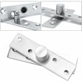 Pikkukuva 3 / 5: Ruostumattomasta teräksestä valmistettu 360° kääntyvä sarana piilo-oveen, 100 mm x 23,7 mm, 2 kpl