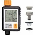 Miniatyrbild 1 av 5: Automatisk vattningstimer, droppbevattningstimer, utomhusbruk, flera lägen, 3-tums LCD-skärm