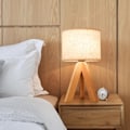 Miniatyrbild 3 av 3: Beröringsdimmbar bordslampa för barns sovrum, nordisk stil, LED-sängbord, romantisk inomhusbelysning, 3W (gul)