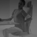 Pikkukuva 4 / 4: 1-osainen ergonominen dekompressioistuintyyny, memory foam -tukityyny, käytetään autojen takapenkillä ja toimistotuoleissa 44 40 7 cm