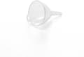 2,7 cm klar plasttratt