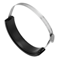 Miniatyrbillede 2 af 3: Motorcykel udstødningsrør anti-drop ring til Yamaha tmax530 (sort)