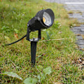 Pikkukuva 3 / 4: Musta LED-ulkovalaisin - 220V - Lämmin valkoinen