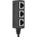 Miniatyrbild 5 av 5: Manlig Ethernet Ethernet Förlängningskabel Till 3 Portar FMS Transportanslutningskabeladapter, RJ-45 Manlig nätverk till 3 Honor