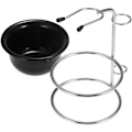 Miniatyrbilde 3 av 5: Stilig barberhøvelholder og skålsett i legering for holdbar barberhøvelholder.