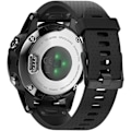 Miniatyrbillede 1 af 4: Rem til Garmin Garmin Fenix7S/fenix 6S pro Silikonur (sort elektroplettering sort spænde)