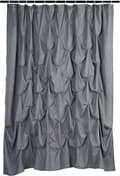 Grå-183x183cm-Våffelvävd Duschdraperi, Polyester