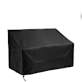 Pikkukuva 1 / 4: Puutarhakalusteiden suojus Ulkokalusteiden penkin suojus Kalusteiden suojapeitteet, Puutarhapenkin suojukset —3-paikkaiselle 163x66x89cm，Musta