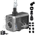 Miniatyrbillede 1 af 4: Foderpumpe Nedsænkbar Vandpumpe Mini Akvariepumpe 3000L/H Dam Pumpe 55W Nedsænkbar Pumpe Vandpumpe Fontæne Filterpumpe til Dam Fontæne Akvarium