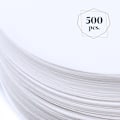 Miniatyrbilde 4 av 5: Pakke med 500 presser med hakket biff i non-stick papir - ∅ 11,5 cm - Ideell for tilberedning av hakket biff og tilberedning av burgere