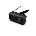 Miniatyrbillede 5 af 5: Bærbar radio håndsving solradio overlevelses AM/FM dynamo radio USB-C 2500mAh genopladelig med LED lommelygte SOS alarm kompas lille bærbar Ra